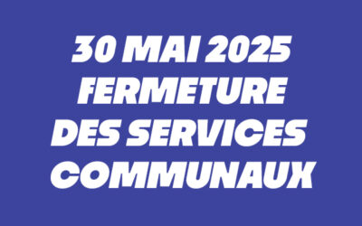 Fermeture des services municipaux